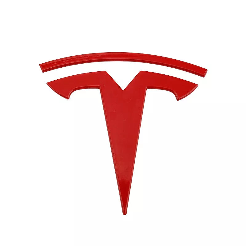 Tesla selbstklebende T-Logo-Abdeckungen