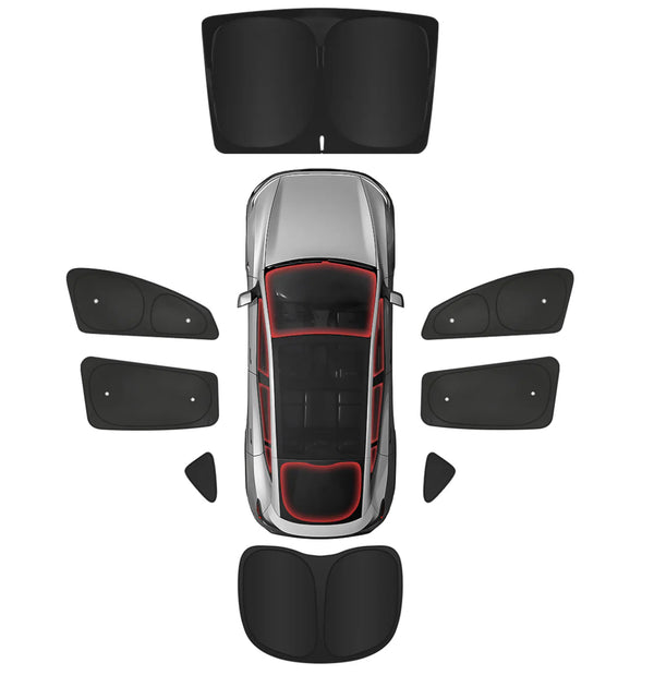 Tesla Model Y Solskjermsett
