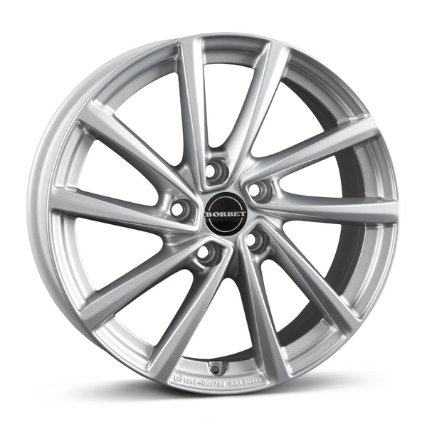 Borbet V 70838 crystal silver 7x18 jako: 5x114.3 et: 38 Alumiinivanne – mallikuva