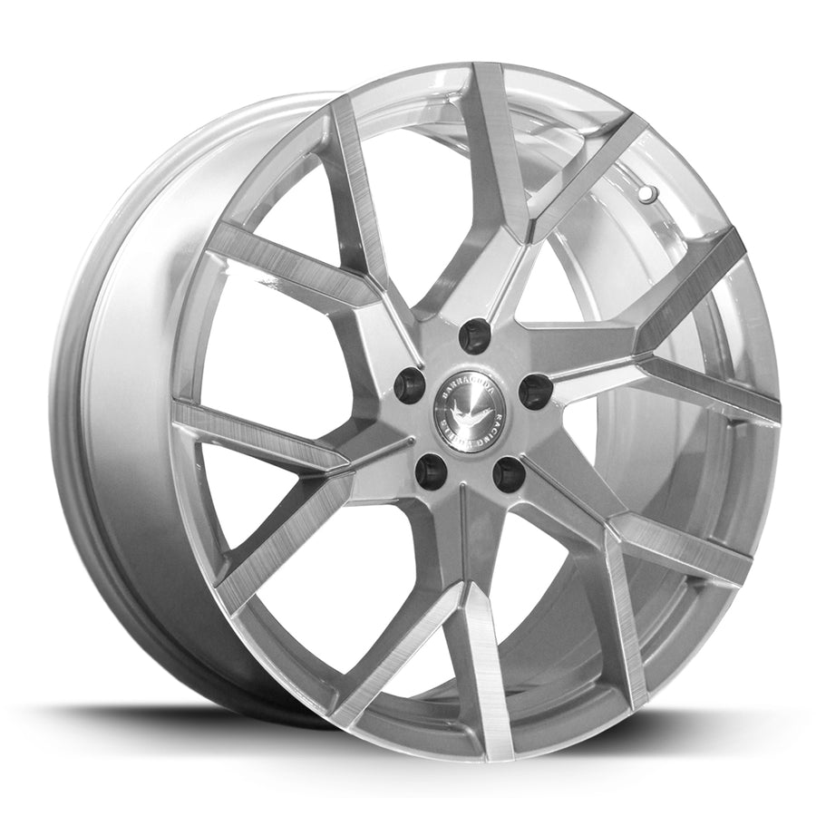 Tesla Model X – Barracuda TZUNAMEE EVO Silver brushed 9x20 5x120 ET40 CB72.6