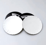 Self-adhesive Tesla wheel centre badges – product image 2