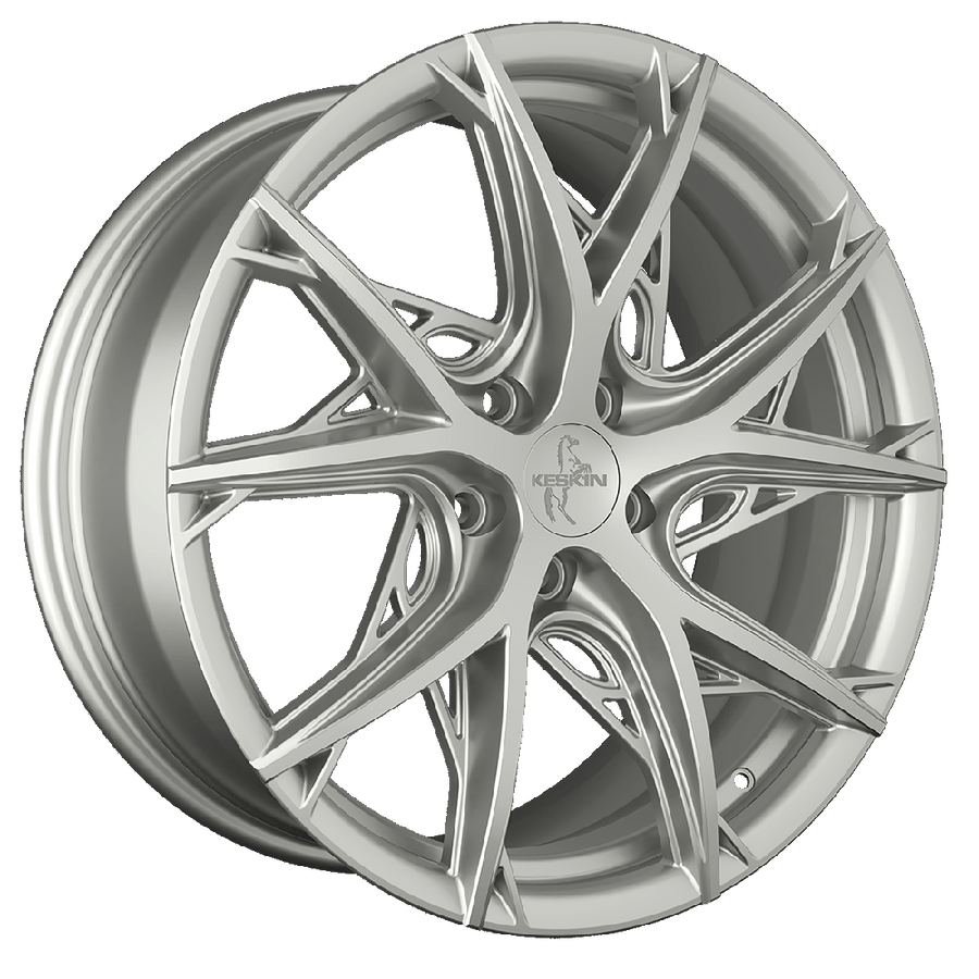 Tesla Model S – Keskin-Tuning KT24C Silver Painted 8.5x19 5x120 ET35 CB72.6