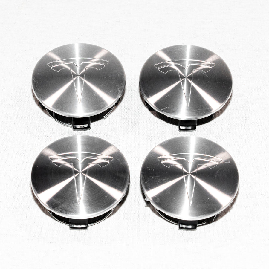 Tesla wheel centre caps