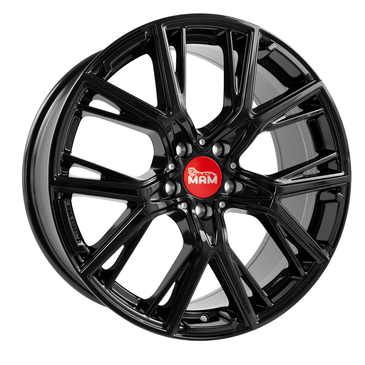 MAM B4 Black Painted 8.5x19 jako: 5x112 et: 30 Alumiinivanne – mallikuva