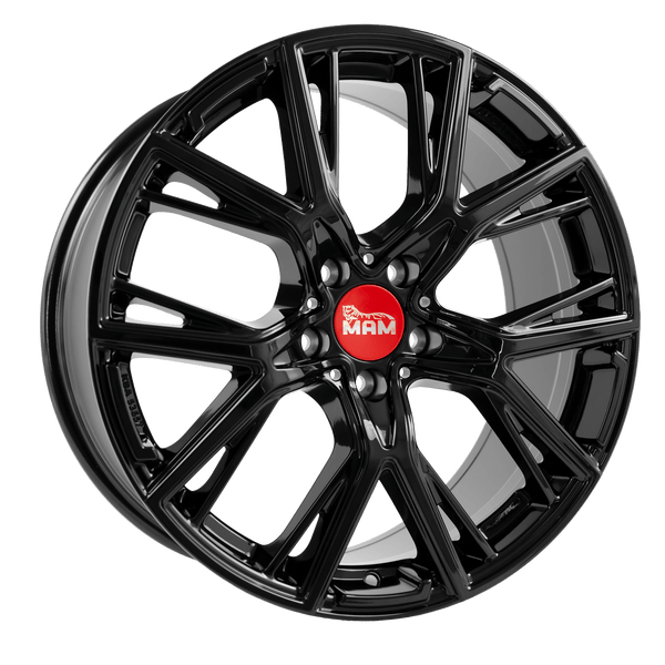 MAM B4 Black Painted 8.5x19 jako: 5x112 et: 30 Alumiinivanne – mallikuva