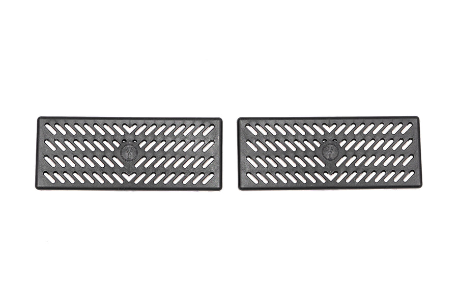 Tesla Model Y – under-seat air-vent grille (Berlin-built vehicles)