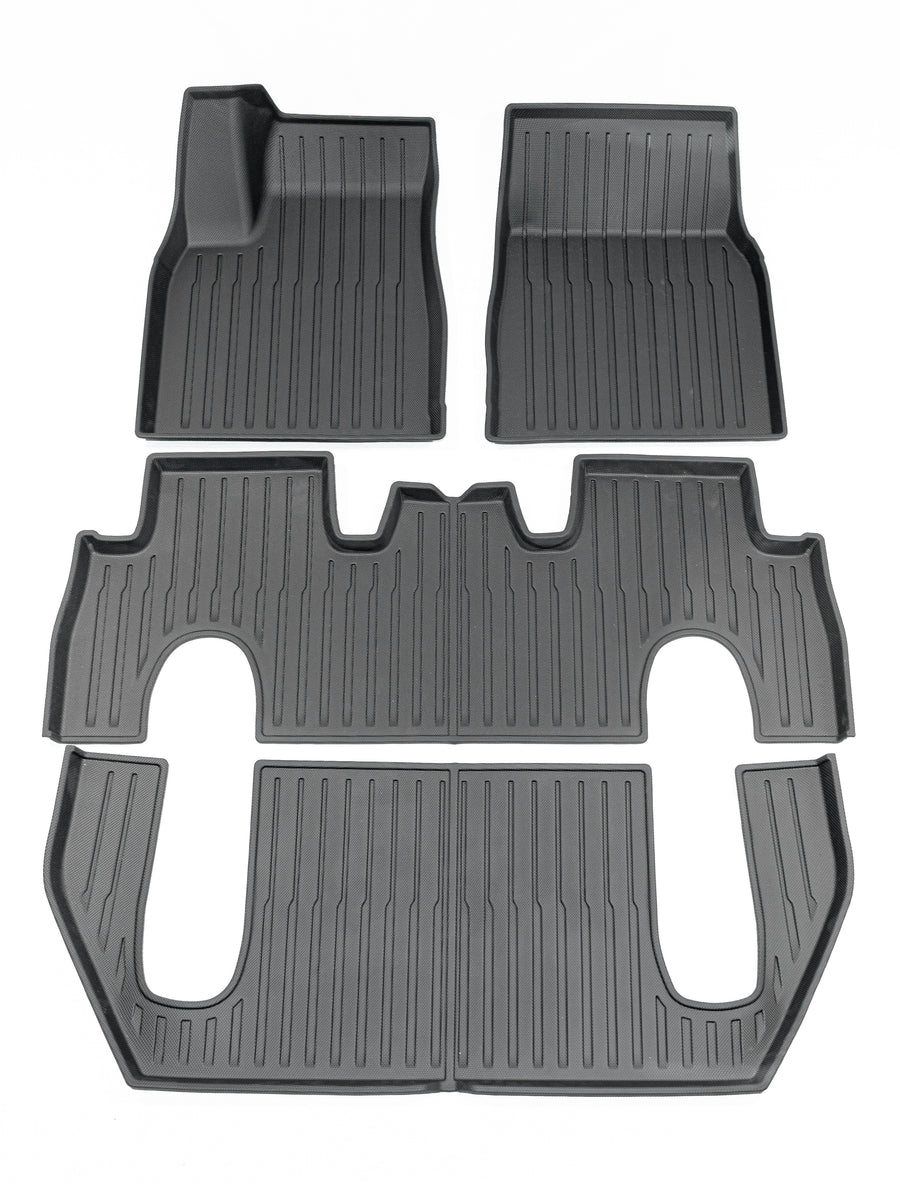 Tesla Model X – all-weather floor mats (6-seat)
