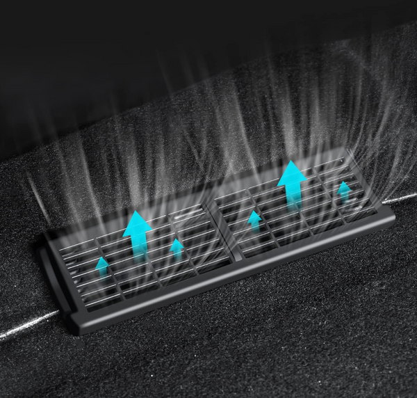 Tesla Model Y – gitter til ventilation under sædet