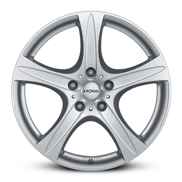 Ronal R55 SUV CRYSTAL SILVER 8.5x18 jako: 5x108 et: 45 Alumiinivanne – mallikuva