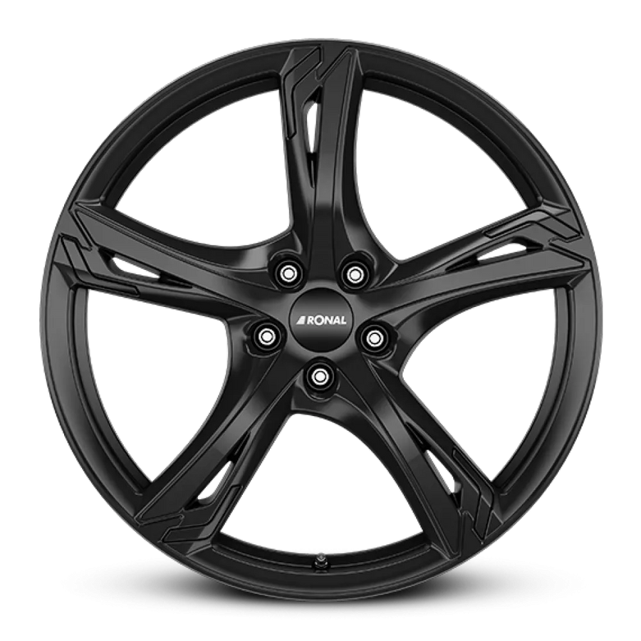 Ronal R62 JET BLACK 7.5x17 jako: 5x114.3 et: 40 fælg