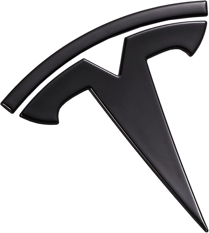 Tesla T-logo badges