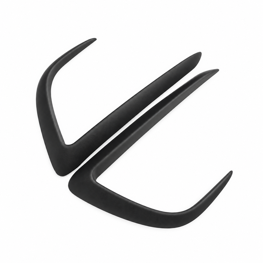 Tesla Model Y – headlight trim fins (2 pcs)